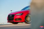 Audi A3 Sedan S-Line on Vossen Wheels (VWS-2) 2016 года